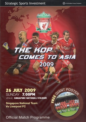Match programme